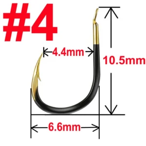20 pcs Tungsten Steel Fishing Hook Barbed Carp Fishing Hook Single Circle Fishhook Sea Accessories Tackle