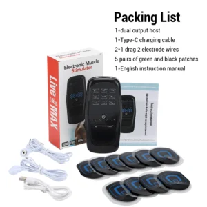 Physiotherapy Tens Muscle Stimulator Electric EMS Acupuncture Body Massage Digital Therapy Slimming Machine Electro Stimulator