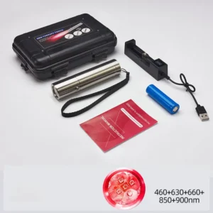 Mini therapy Device Pen Led Red Light Phototherapy Therapy Wavelength Near Infrared Lamp Handheld Physiotherapy Torch Pain Relief