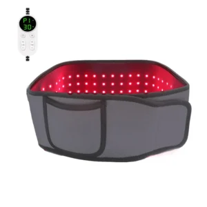 LED Infrared Red Phototherapy Belt 660nm 850nm Back And Waist Pain Relief Heating Function Deeply Penetrates The Skin