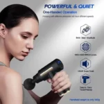 fascia gun muscle relaxation massager electric vibration massage gun professional grade neck mask gun