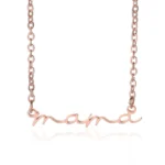 Mother’s Day Gift Trending Letter MAMA Necklace in Stainless Steel Gold Color for Mom Women’s Jewelry for Anniversary