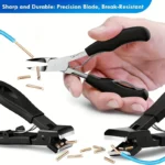 1/3/4/5pcs Stainless Steel Toenail Clippers Set with Ergonomic Handle, Includes Wide Mouth Angled Scissors, Nail File Cuticle Tool