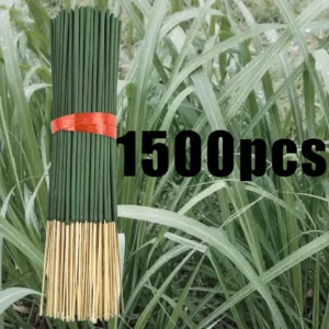 20/56/101/400 Natural Citronella Incense Sticks - Long-Lasting Lemongrass Fragrance, Bamboo Wood and Bamboo Chips with Citronella Oil, Suitable for Outdoor Camping, Hiking, Gardens, Courtyards - Essential for Holidays (Halloween, Christmas, Thanksgiving), Garden Fragrance, Yard Aromatherapy, Aromati