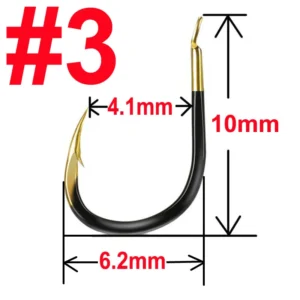 20 pcs Tungsten Steel Fishing Hook Barbed Carp Fishing Hook Single Circle Fishhook Sea Accessories Tackle