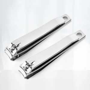 Nail Clipper, Premium Sharp Sturdy Stainless Steel Fingernail And Toenail Clipper Cutters, Perfect Nail Clippers