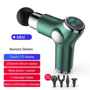 Massage Gun Deep Tissue Percussion Muscle Massager Fascial Gun For Pain Relief Body Neck Vibrator Fitness