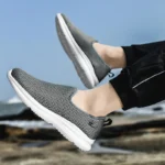 New Shoes Men Loafers Light Walking Breathable Summer Comfortable Casual Shoes Men Sneakers Zapatillas Hombre Plus Couple