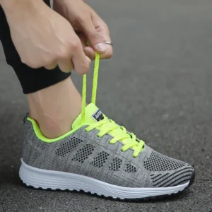 Women Casual Shoes Fashion Breathable Walking Mesh Flat Shoes Woman White Sneakers Women Tenis Feminino Female Shoes