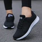Women Casual Shoes Fashion Breathable Walking Mesh Flat Shoes Woman White Sneakers Women Tenis Feminino Female Shoes