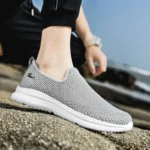 New Shoes Men Loafers Light Walking Breathable Summer Comfortable Casual Shoes Men Sneakers Zapatillas Hombre Plus Couple