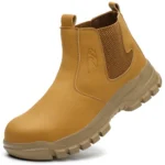 Lightweight Steel Toe Work Shoes for Men Construction Safety Sneakers Anti-Puncture Outdoor Boots with Anti-Smash Protection