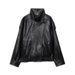 MUJER Faux Leather Jackets for Women Oversize Women’s Bomber Jacket Fashion Winter Womens Coats Outerwears Demi-season Jackets