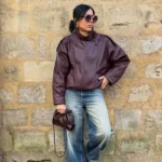 MUJER Faux Leather Jackets for Women Oversize Women’s Bomber Jacket Fashion Winter Womens Coats Outerwears Demi-season Jackets