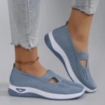 Spring new women’s sports shoes, fashionable, breathable, lightweight, non-slip, wear-resistant, casual sports shoes, flat shoes