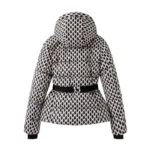 New Women’s Fashion Waist With Belt Hooded Down Cotton Jacket Commuting Warm Windproof Jacket