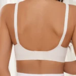 Pregnant Women’S Non Steel Ring Underwear With Front Opening Buckle For Comfortable Breathable Fit Solid Color Nursing Underwear