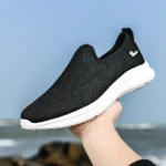 New Shoes Men Loafers Light Walking Breathable Summer Comfortable Casual Shoes Men Sneakers Zapatillas Hombre Plus Couple