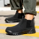 Easy Wear Safety Shoes for Men Steel Toe Work Shoes Puncture Proof Work Sneaker Male Protective Work Man Boots Safety Boots