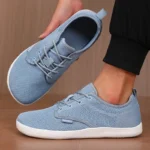 Unique Mesh Sports Shoes Flexible Wide Toe Breathable Minimalist Walking Shoes Outdoor Activities Tennis Foldable Men’s Shoes