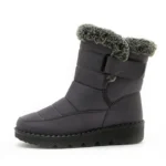 Waterproof Snow Boots for Women Winter Shoes Faux Fur Plush Ankle Boots Woman Plus Size Non-Slip Warm Cotton Botas Mujer