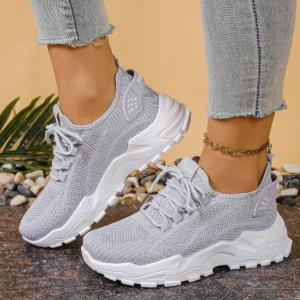 Women's shoes, women's sports shoes Breathable single-mesh dad shoes Women's casual and versatile sports shoe