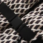 New Women’s Fashion Waist With Belt Hooded Down Cotton Jacket Commuting Warm Windproof Jacket