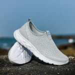 New Shoes Men Loafers Light Walking Breathable Summer Comfortable Casual Shoes Men Sneakers Zapatillas Hombre Plus Couple