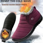 Men Boots Winter Shoes For Men Waterproof Snow Boots Winter Botas Hombre Warm Fur Ankle Boots Mens Botines