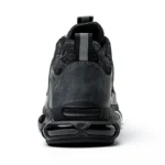 Safety Shoes For Men Steel Toe Anti-Puncture Men’s Work Shoes Slip Resistant Reinforced Sole Rotating Button Fashion Sneaker
