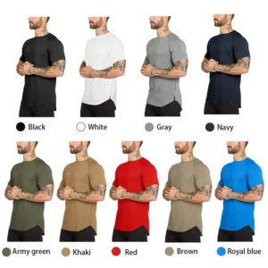 Spring Running Athletic Mens T Shirt