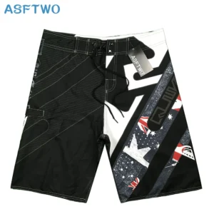 100% Polyester Bali Indonesia Kuta Sports Swim Trunks Beach Board Shorts Phantom Boardshorts Swim Shorts Surf Pants for Man