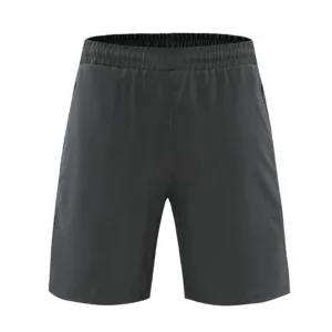 Mens Fitness Running Shorts Breathable Quick Drying Training Workout Gym Sport Shorts Joggers Zip Pocket Shorts
