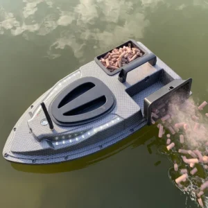 Intelligent Auto Lure Cruise Control Fishing Bait Boat GPS 6.4kg Load Capacity 500m Night Light