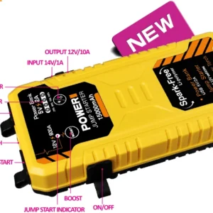 12V Jumper Starter Battery Booster 700A 15000mAh High Power Car Jump Starter