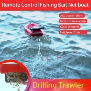 Saltwater Sea Fishing 500m Remote Control Smart Rc Bait Boats for Surf Fishing