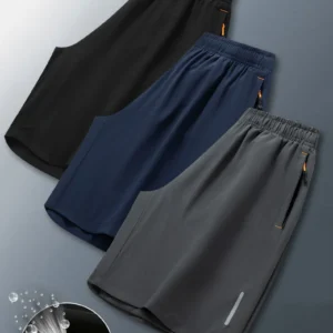 ANSZKTN Shorts Men's Super Casual Pants Ice-silk Pants T-shirt Sports Casual High-quality Fast-drying Couples