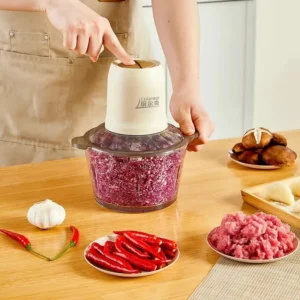 Multifunctional Household Electric Meat Grinder; Vegetable Slicer