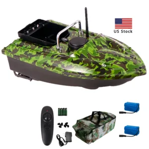 Camouflage Remote Control Bait Boat for Carp Fishing