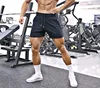 KWO Slim Outdoor Seamless Nylon Shark 5 Inch Mesh Elastic Waist Custom Fitness Running Set Mens Fitness Summer Gym Shorts