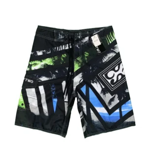 100% Polyester Bali Indonesia Kuta Sports Swim Trunks Beach Board Shorts Phantom Boardshorts Swim Shorts Surf Pants for Man