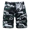 Camouflage Cargo Shorts Mens Summer Plus Size Casual Khaki Camouflage Sporting Short Pants Multi-pocket Men Camo Short Shorts