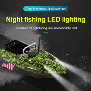 Camouflage Remote Control Bait Boat for Carp Fishing