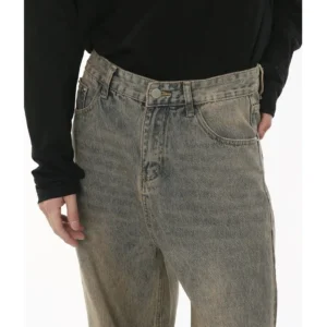 Legendary Designer Men's New Jeans Fashion Instagram Style Jeans Men Custom Loose Vintage Jeans Can Be Worn All Seasons