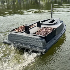 Intelligent Auto Lure Cruise Control Fishing Bait Boat GPS 6.4kg Load Capacity 500m Night Light