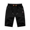 Summer Mens Breeches Shorts Casual Cotton Bermudas Black Men Boardshorts Homme Classic Brand Clothing Beach Shorts Male