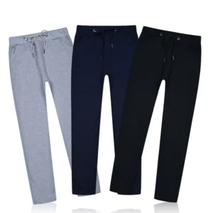 Comfortable Thick Warm Men Fleece Sweatpants Good Quality Cotton Men Pants Manufacturer
