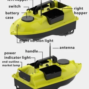 Fish Detect Function Cruise Rc Fishing Bait Boat 500m Radio Sonar Finder Bait Boat
