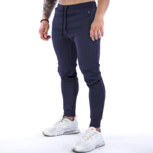 Cross Border European and American Sports Pants Men's Fitness Custom Logo Mens Skinny Sports Joggers Pants
