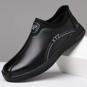 Men's Casual Leather Shoes Spring Edition Men's Shoes Soft Leather Soft Sole Dad Shoes Fashion Trend Versatile Formal Wear